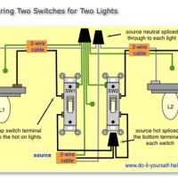 Wiring Diagram To Add Another Light With Two Switches
